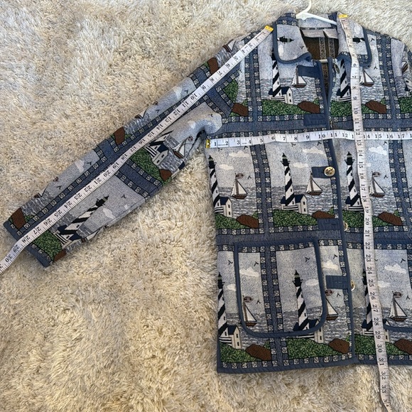 Blair Sailboat Vintage Tapestry Coat - Picture 11 of 14